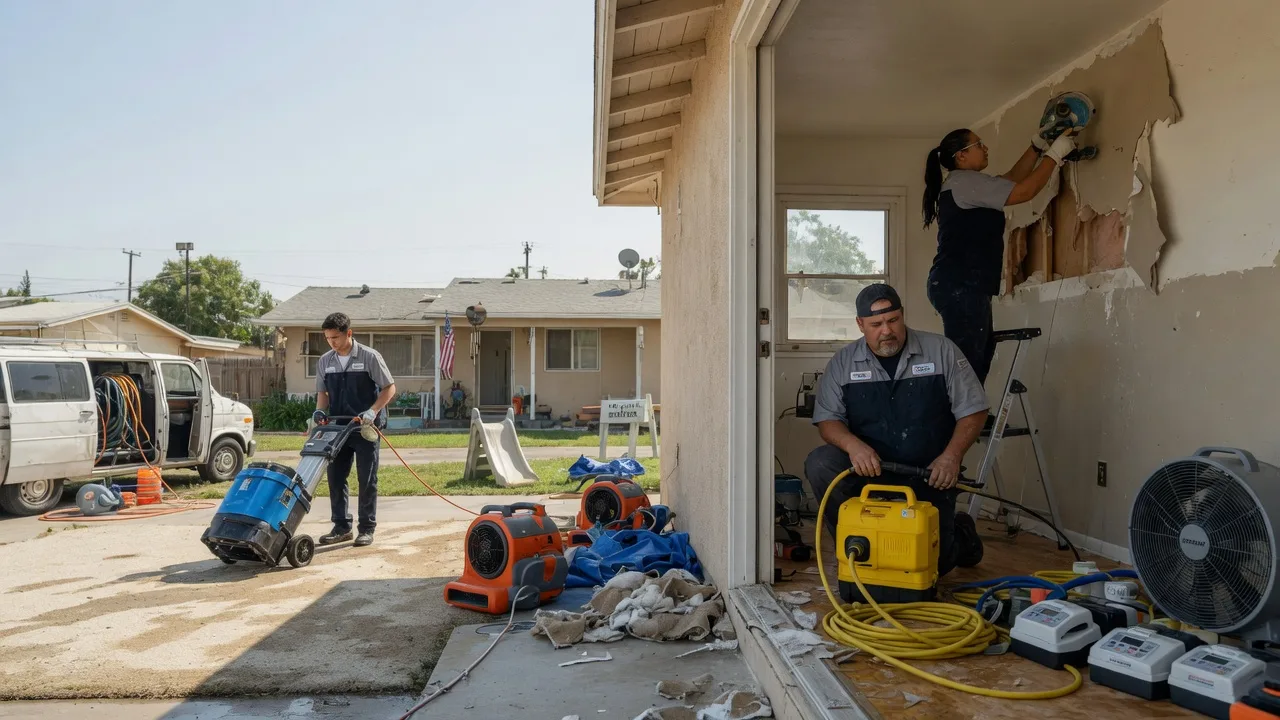 Water Damage Restoration in Hallett, OK near me